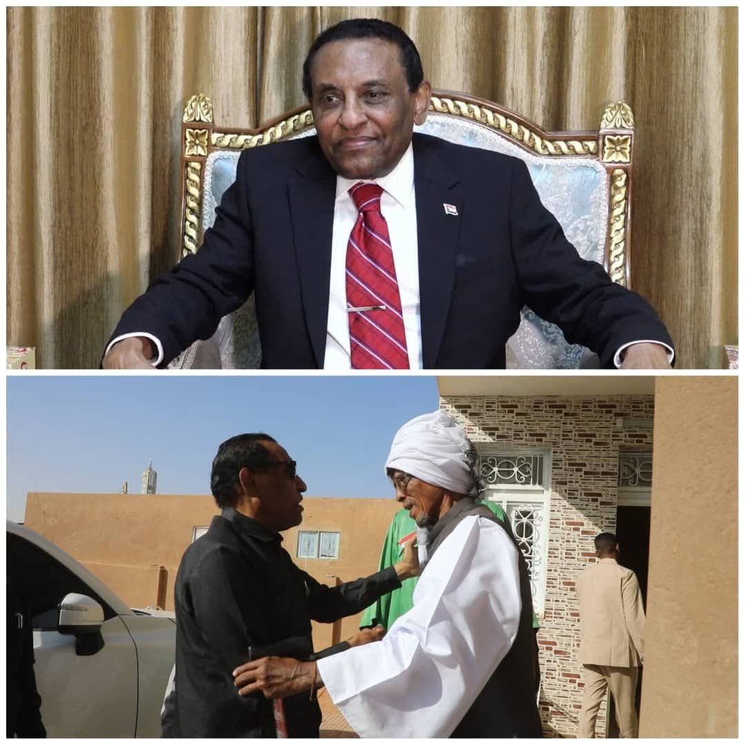 السودان – “أخبار الساعه”: *رئيس الوزراء يقدم واجب العزاء لأسرة الفنان الراحل د.عبدالقادر سالم ويزور الفنان النور الجيلاني بمنزله*