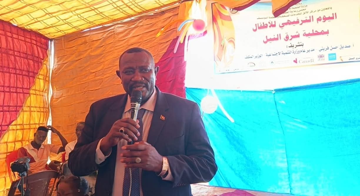 السودان – “أخبار الساعه”: *”فريني”: ملتزمون تجاه الأطفال والنساء بالحماية والرعاية والاسناد النفسي والاجتماعي* 