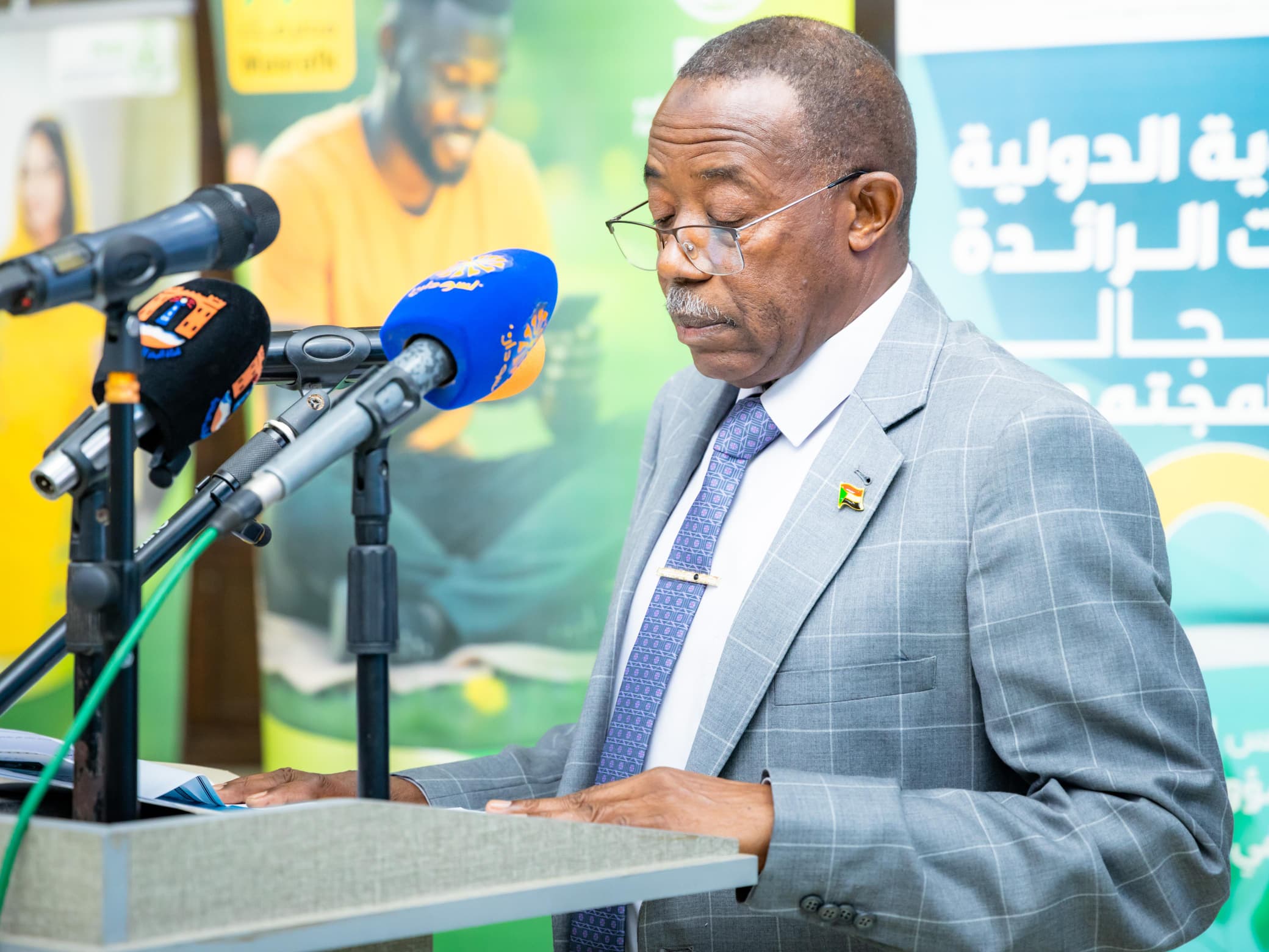 السودان – “أخبار الساعه”: *الفريق “محمد الغالي” يخاطب القمة السنوية الدولية للمؤسسات الرائدة في مجال المسؤولية المجتمعية*