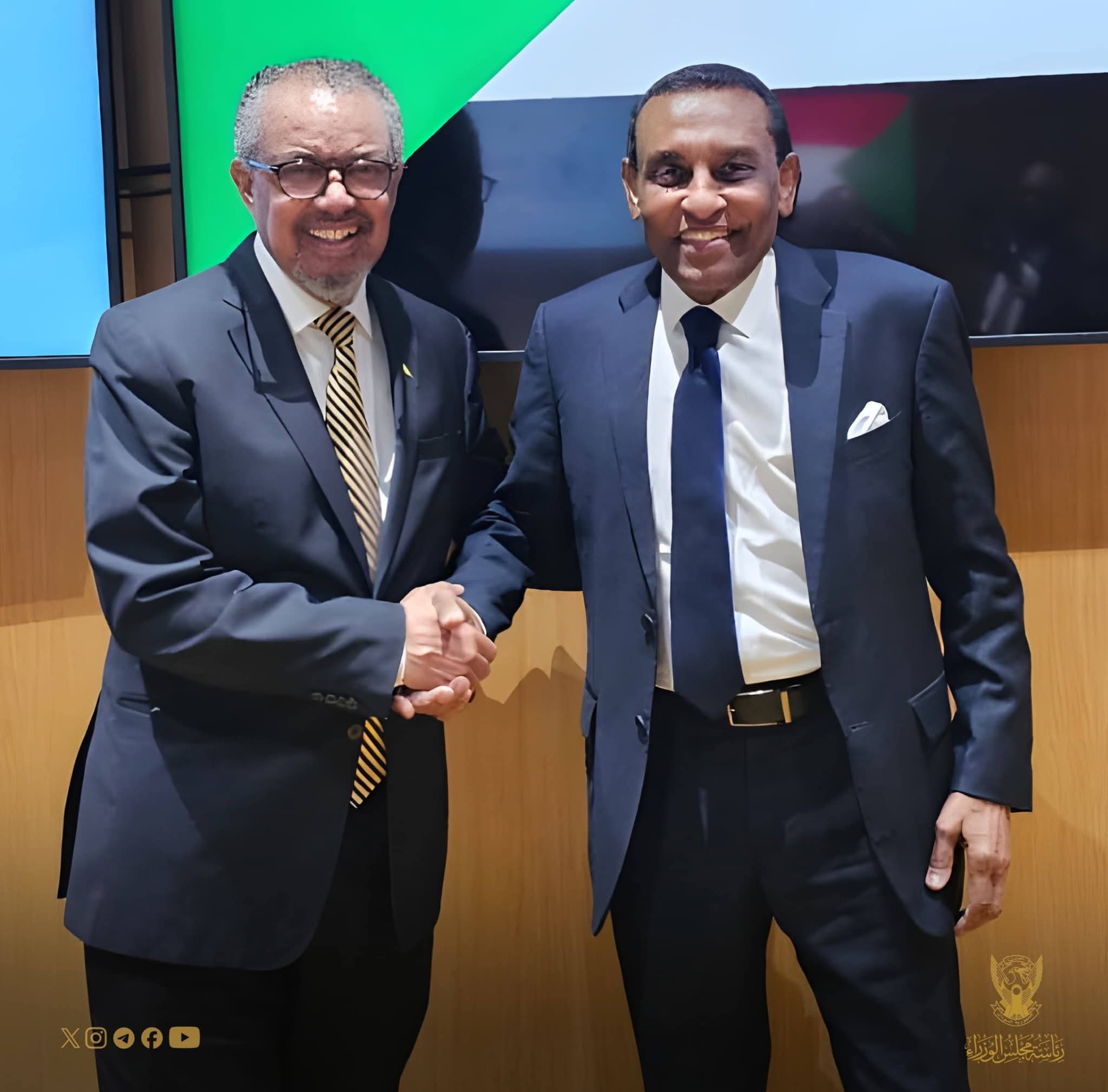 *”رئيس الوزراء” يجتمع مع الأمين العام لمجلس الكنائس العالمي*