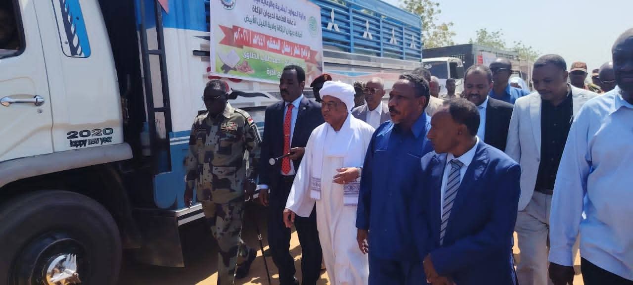 السودان – “أخبار الساعه”: *”” ديوان الزكاة النيل الأبيض” يدشن برنامج رمضان بتكلفة 5 مليار جنيه*