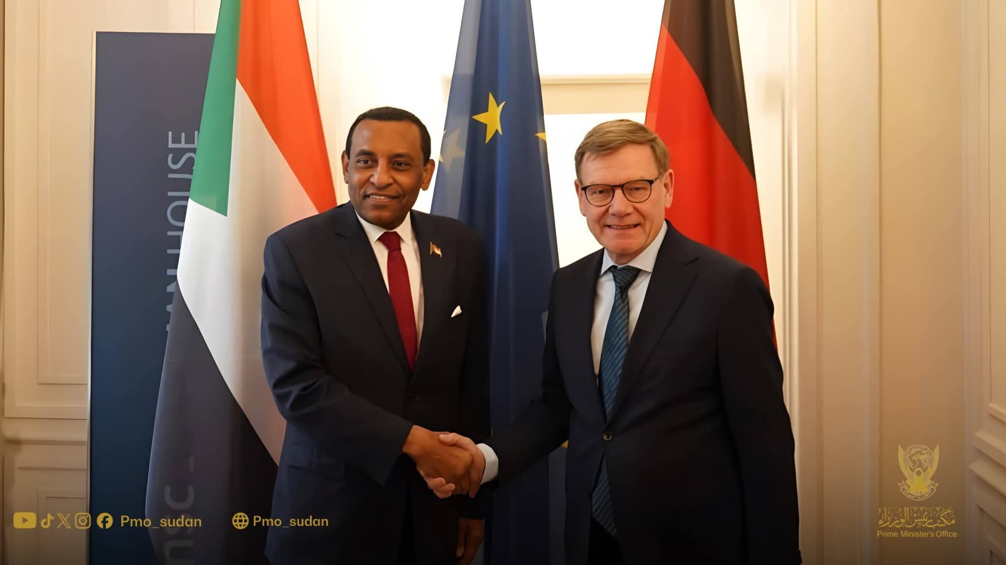 السودان – “أخبار الساعه”: *”رئيس مجلس الوزراء” يلتقي بوزير خارجية جمهورية ألمانيا الإتحادية*