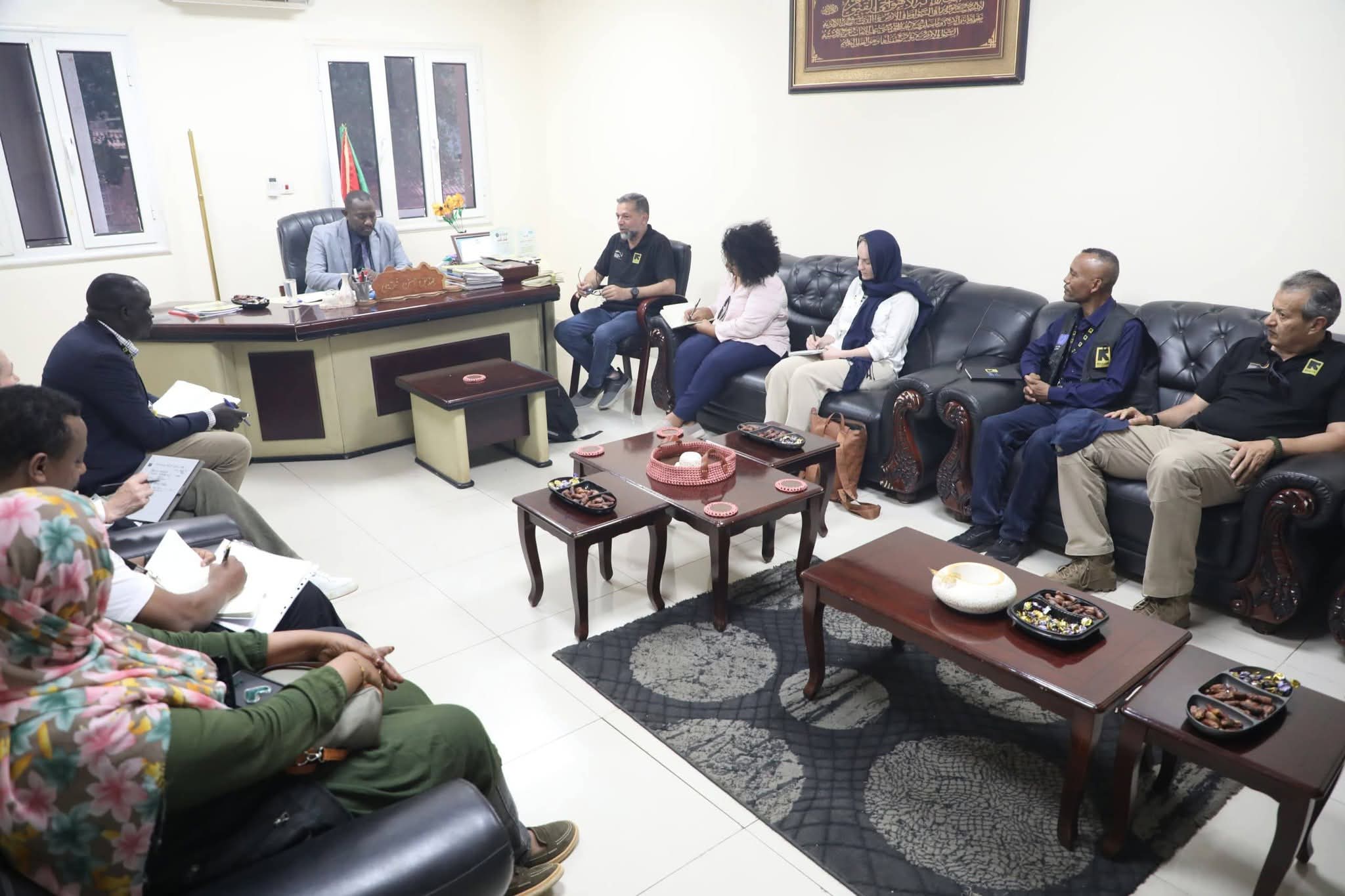 السودان – “أخبار الساعه “:   *”فريني” يستقبل وفد منظمة الإنقاذ الدولية*