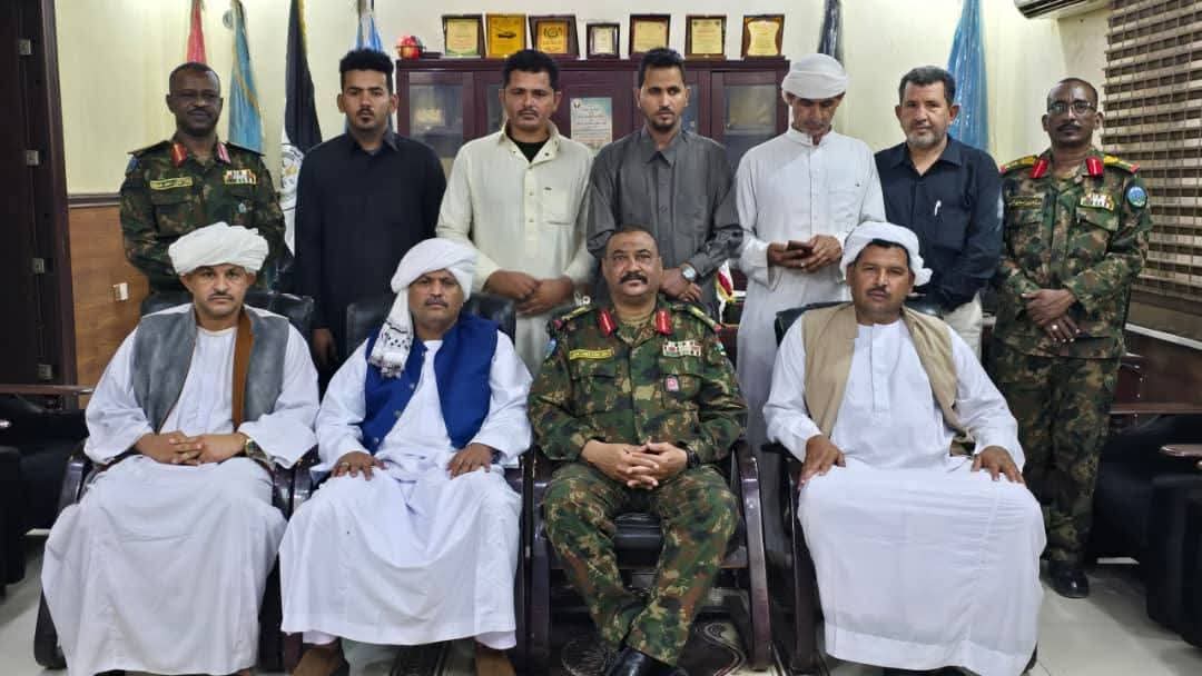 الخرطوم، – “أخبار الساعه”: *مستشار رئيس الوزراء ووفد الرشايدة يؤكدون دعم سلاح الإشارة ببحري*