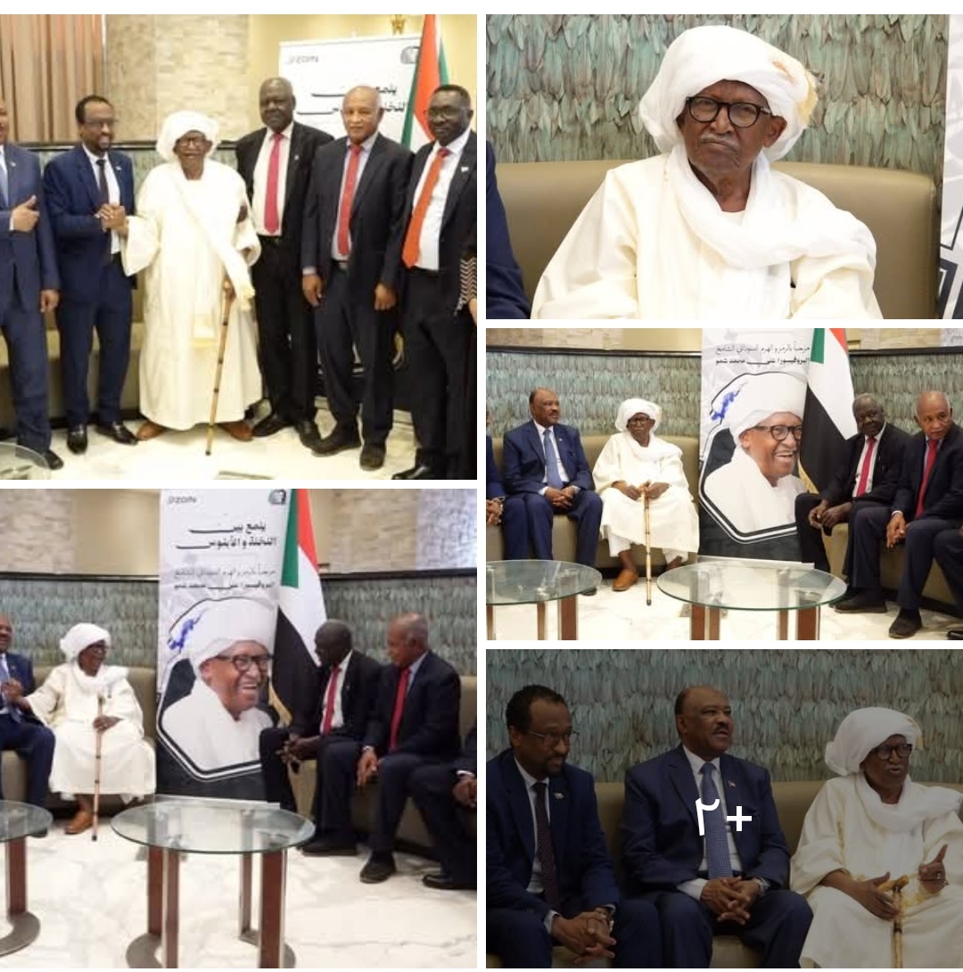 السودان – “أخبار الساعه”: *رئيس الوزراء يسجل زيارة إجتماعية للهرم الاعلامي بروفيسور علي شمو*