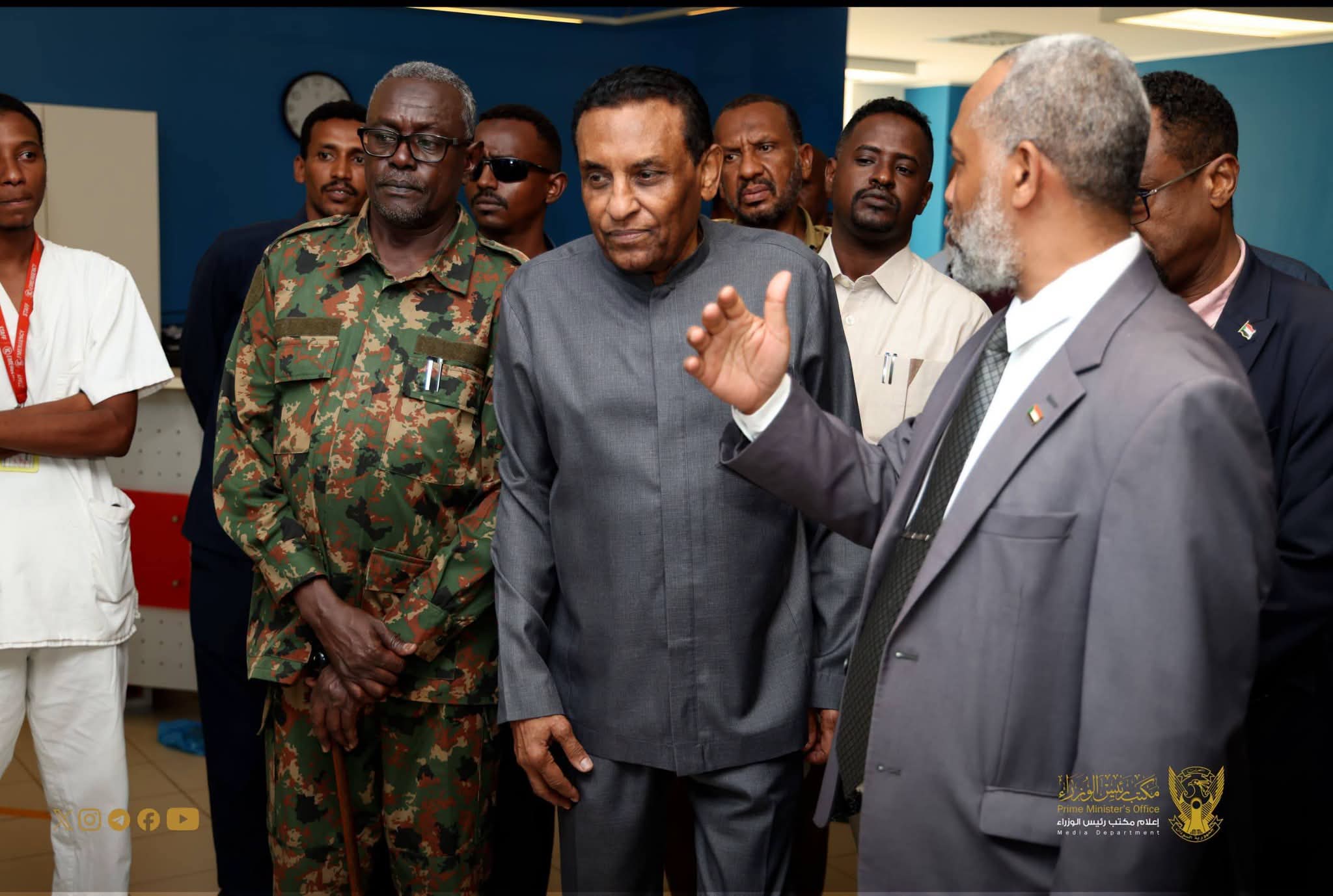 السودان – “أخبار الساعه”: *رئيس الوزراء يجري زيارة تفقدية لمركز السلام لجراحة القلب بسوبا*